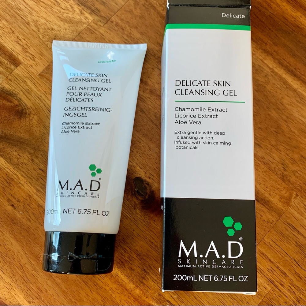 🆕 m.a.d. Skincare Delicate Skin Cleansing Gel 6.75 fl Oz